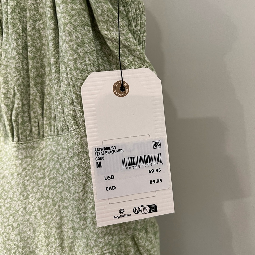 Billabong midi summer dress NWT - Picture 2 of 4